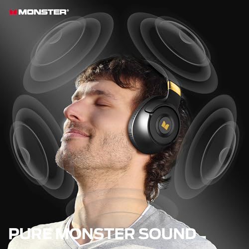 Black Active Noise Cancelling Over Ear Bluetooth Headphones S69689