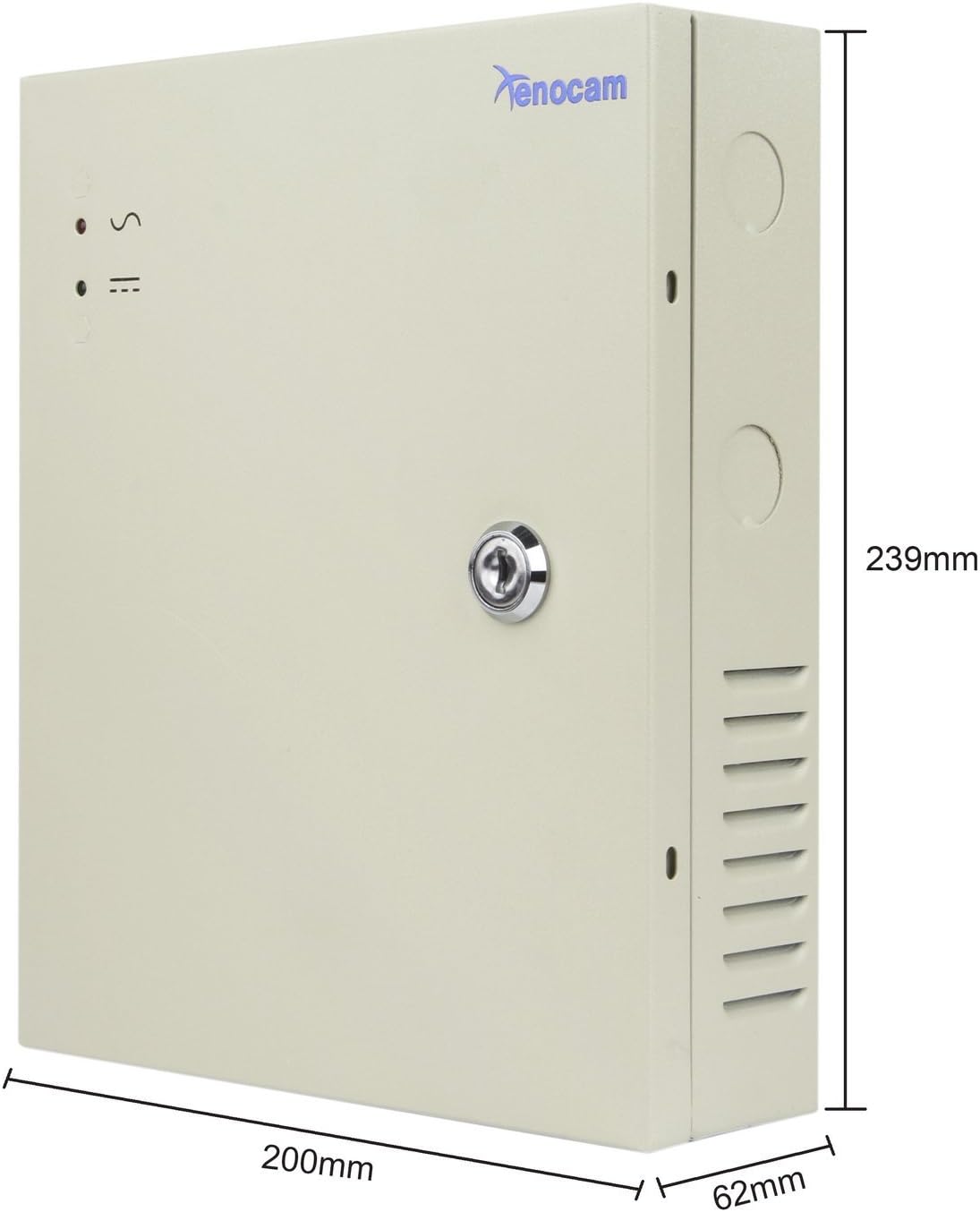 8 Channel 12V DC 5 Amp Distributed Power Supply Box J772