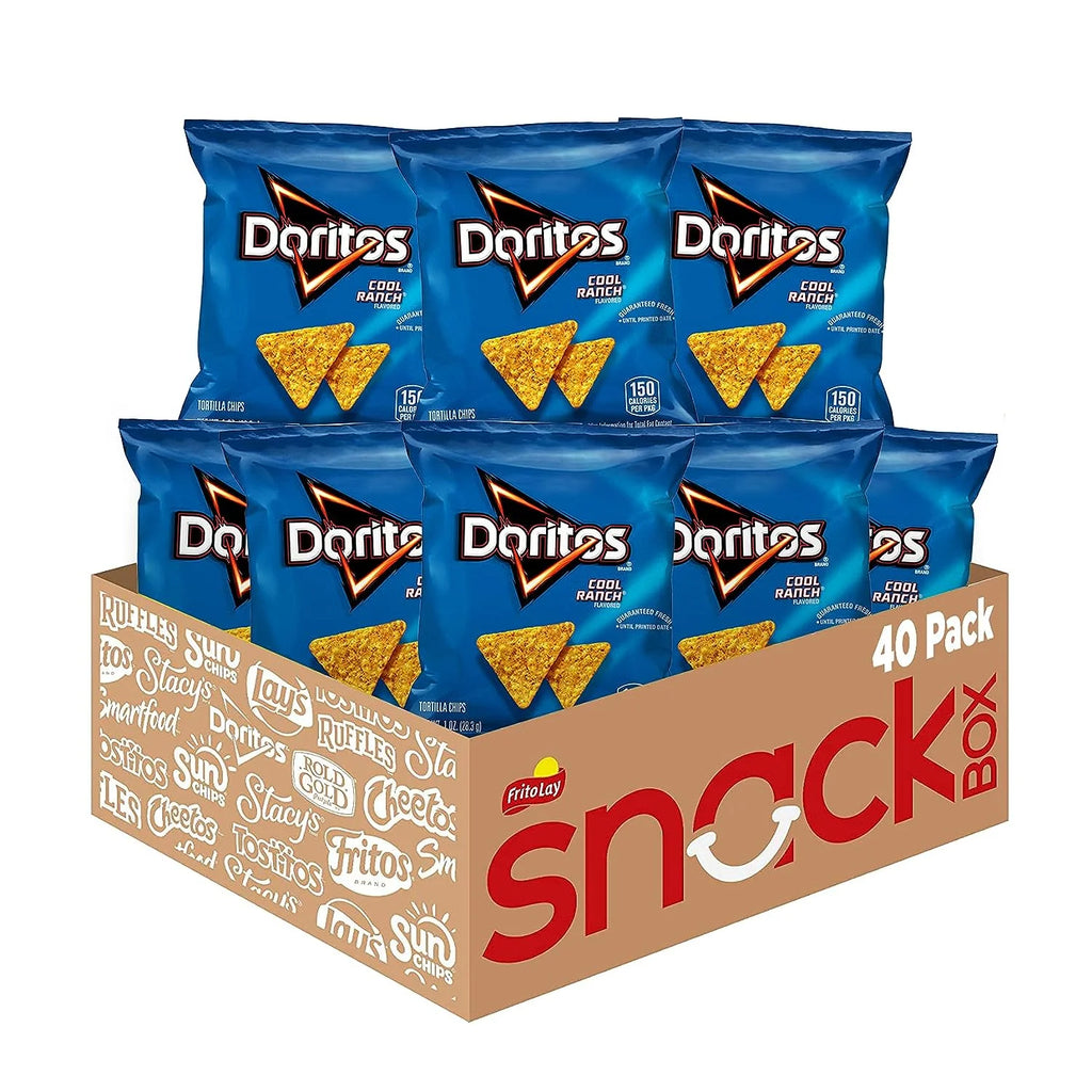 40 Count 1 oz Cool Ranch Tortilla Chips Multipack K4198