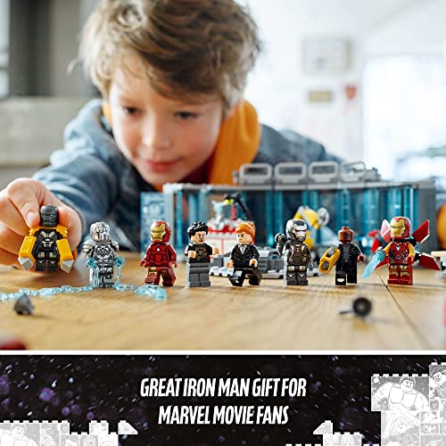 Lego Marvel Iron Man Armory Toy Building Set 76216 D789