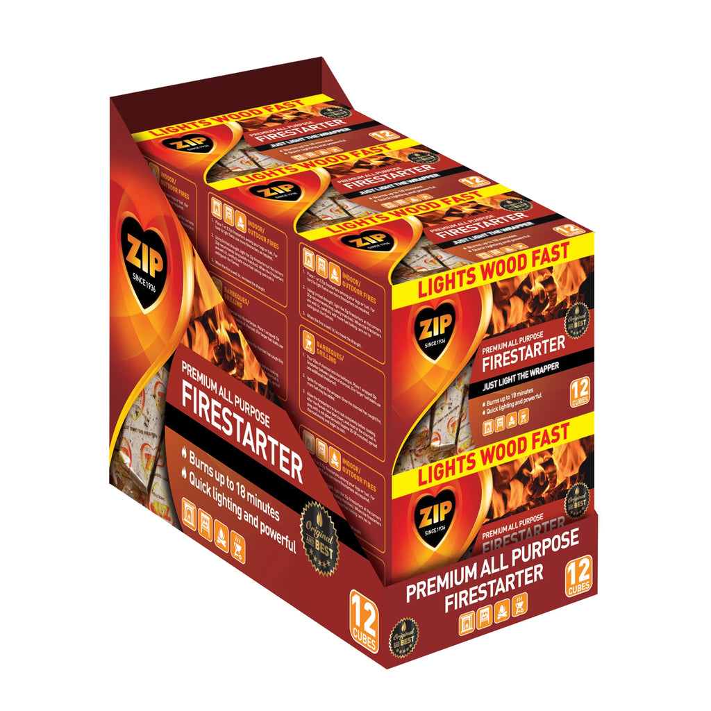 12 Pack Wrapped Fire Starters G20493