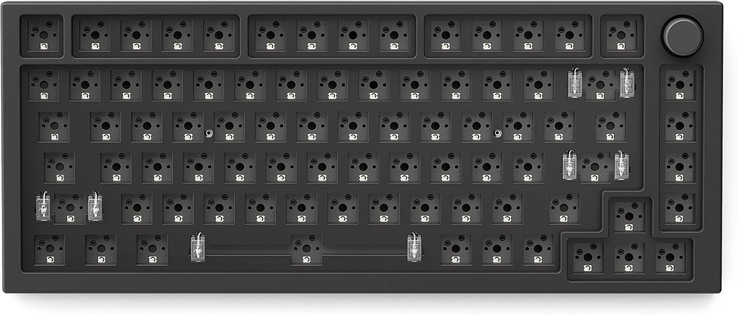 White Ice Modular Mechanical Keyboard 75% C3357