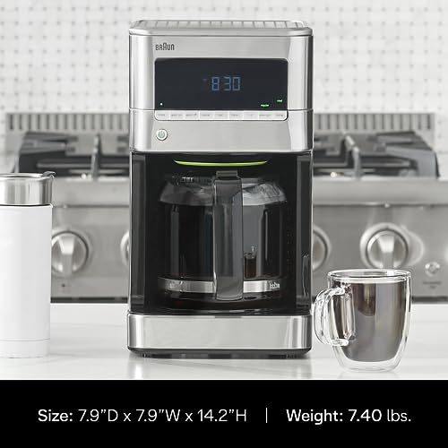 12-Cup Stainless Steel Drip Coffee Maker F569
