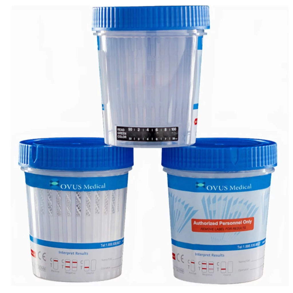 8 Panel Urine Drug Test Cups (100 Cups) N87480