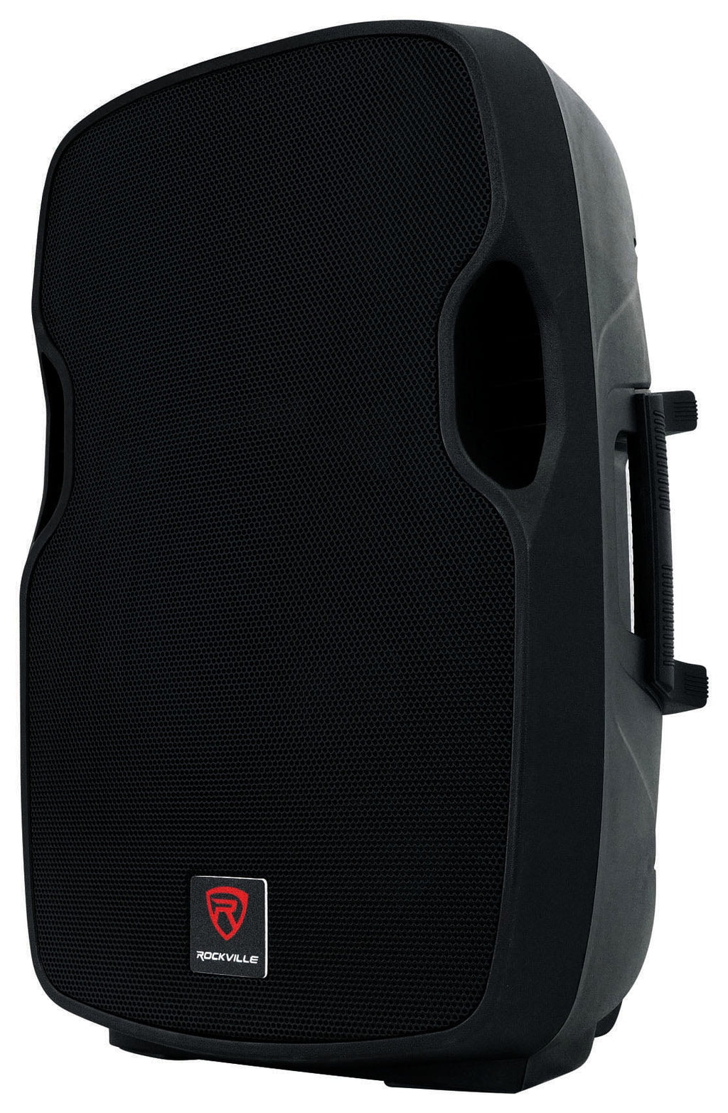 15" 1600w Active PA/DJ Speakers with Mixer, Mic, Stands, Cables, Bag Z75353