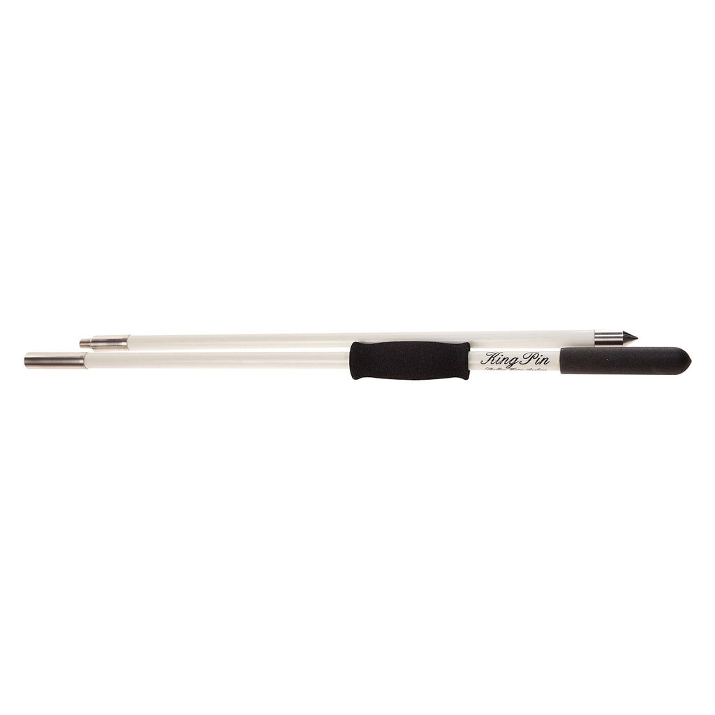 12 ft King Pin Anchor Pole - 2-Piece - White D5712