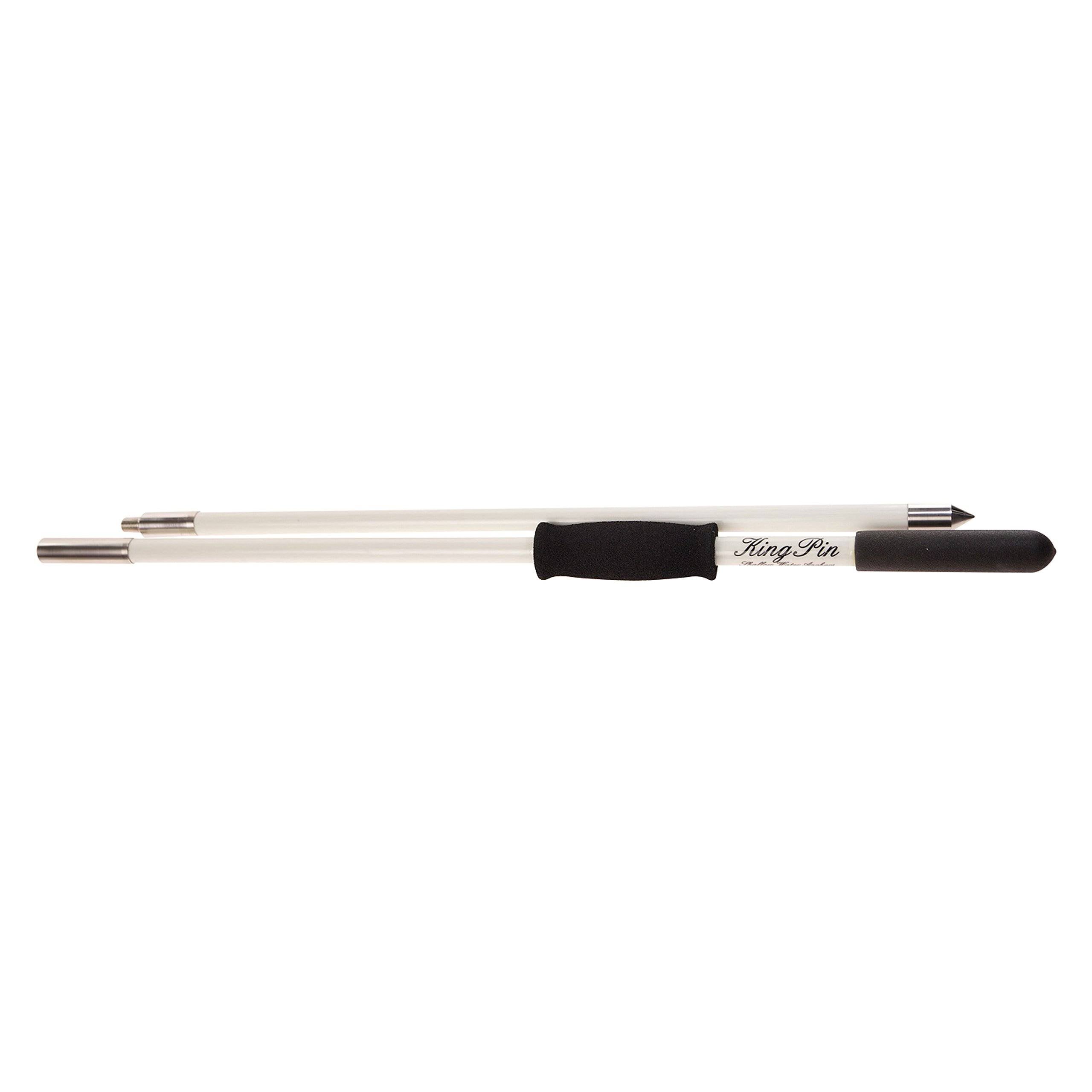 12 ft King Pin Anchor Pole - 2-Piece - White D5712