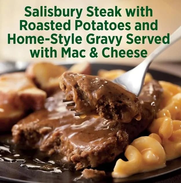 14 oz Salisbury Steak Frozen Dinner Pack of 6 V70489