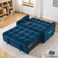 3 in 1 Convertible Sleeper Sofa Couch with Pull Out Bed D56010
