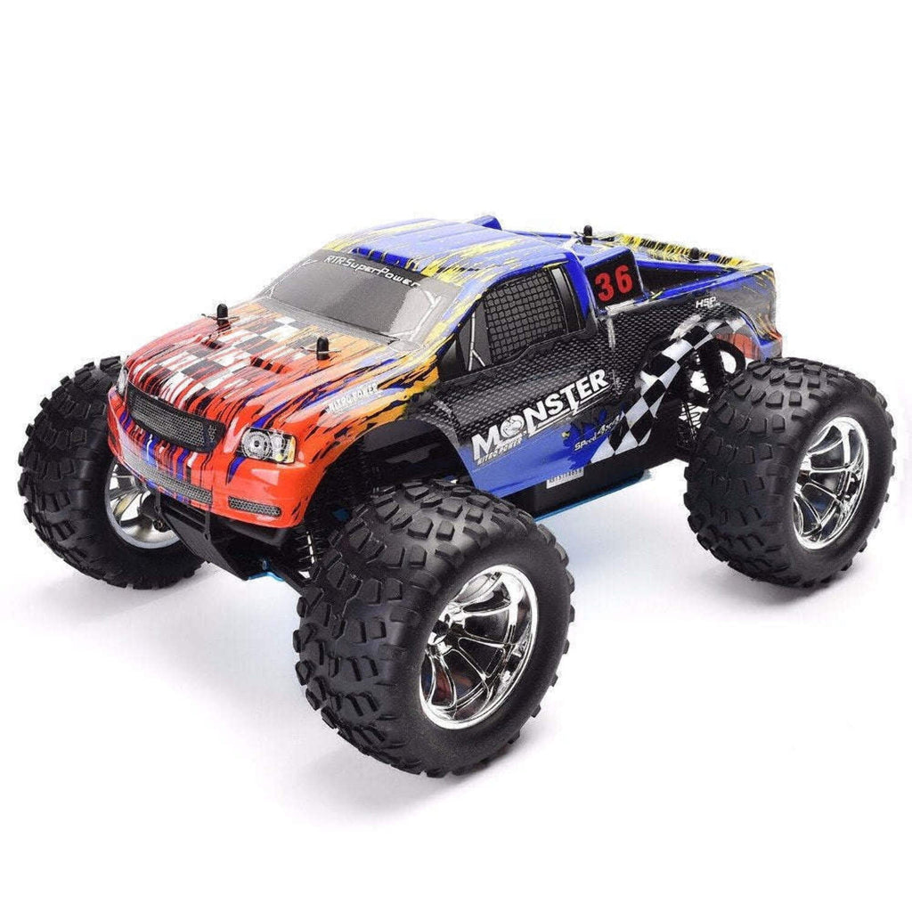 Nitro Gas Power 4wd Remote Control Monster Truck Y487678