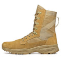 Lightweight Suede Leather Combat Boots X615725