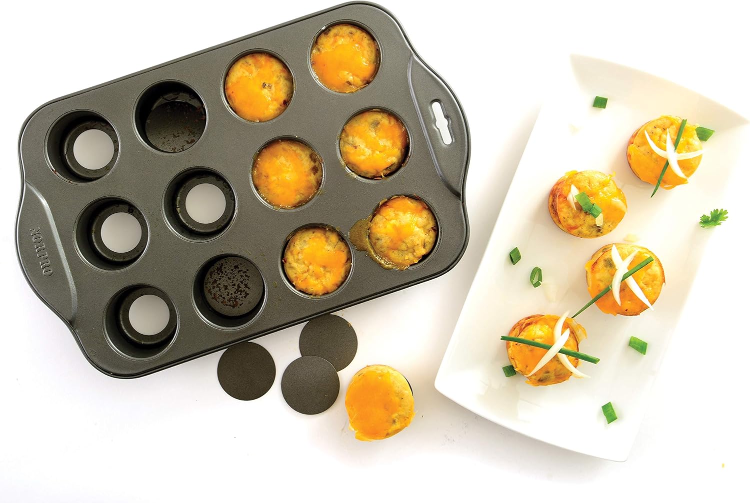 Mini Cheesecake Pan, 13" x 8.25", Nonstick V1560