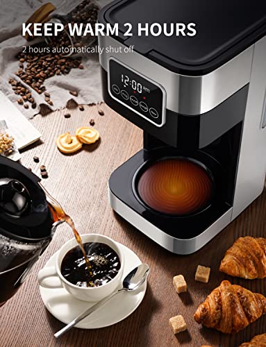 10-Cup Programmable Silver Coffee Maker X75857