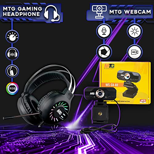 Gaming Desktop PC, Intel i7 6th Gen, GT 1030, 8GB RAM, 1TB SSD + 4TB HDD, 22 Inch Monitor, Win 10 Pro H971