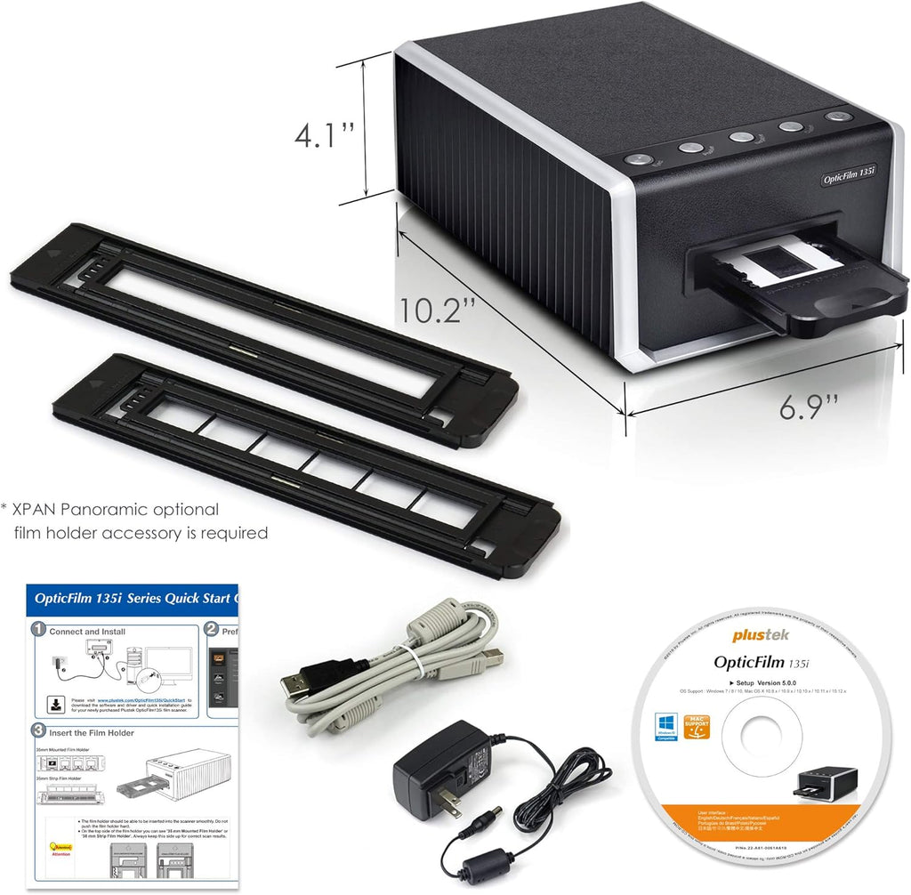 Automatic 35mm Film & Slide Scanner, 7200 dpi G203431