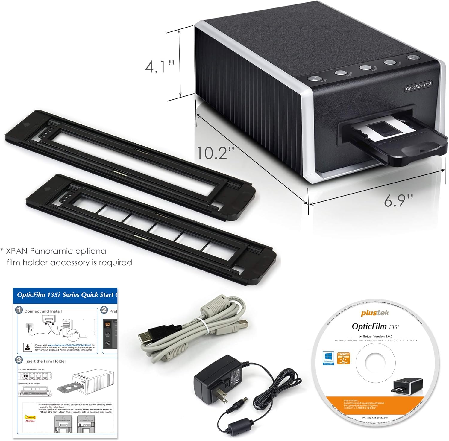 Automatic 35mm Film & Slide Scanner, 7200 dpi G203431