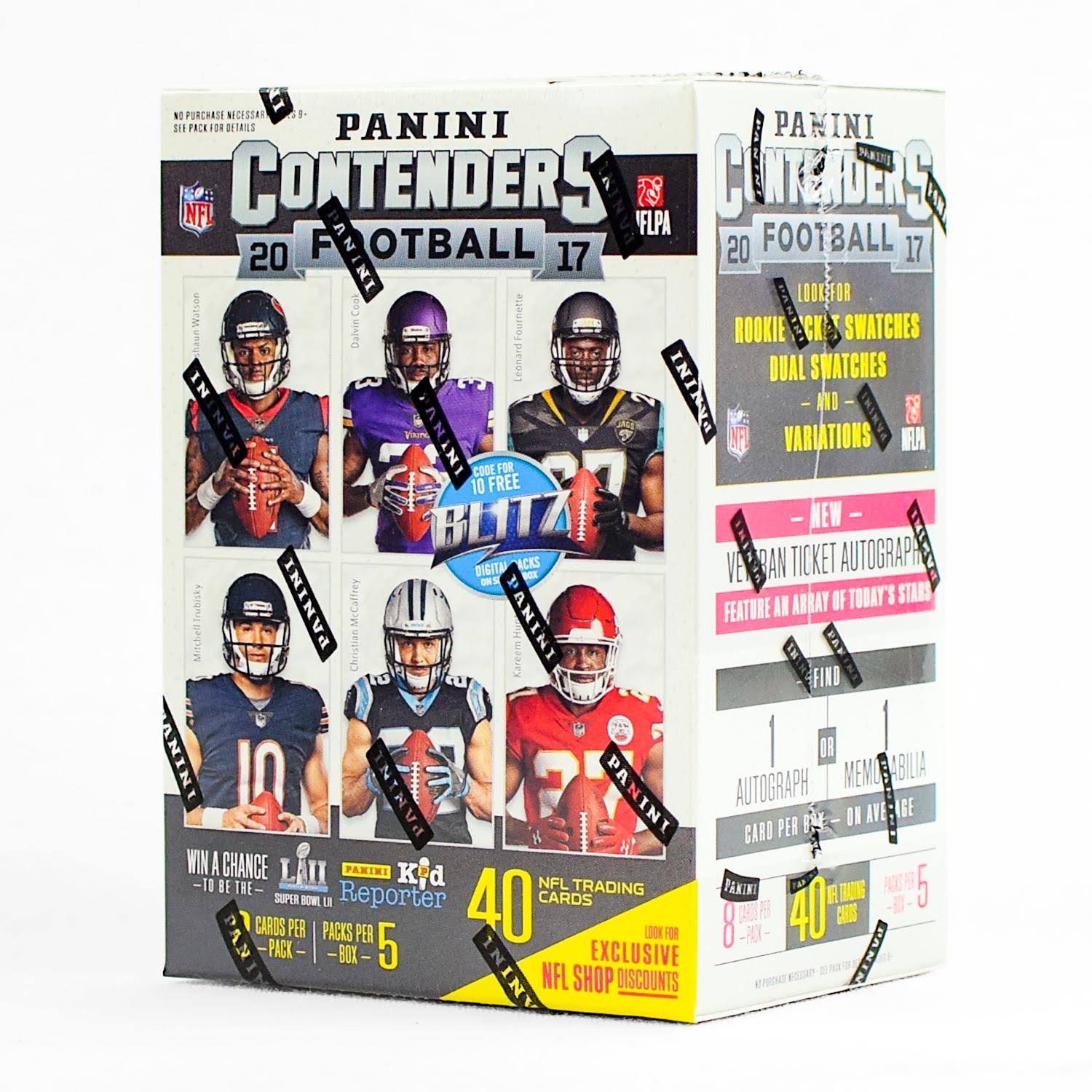 2017 Panini Contenders Football 5-Pack Blaster Box I327