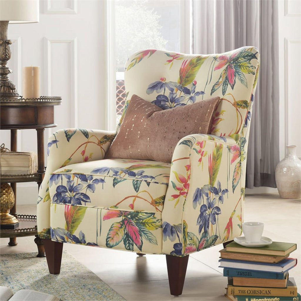 Upholstered Arm Chair 2 Piece Set P12120