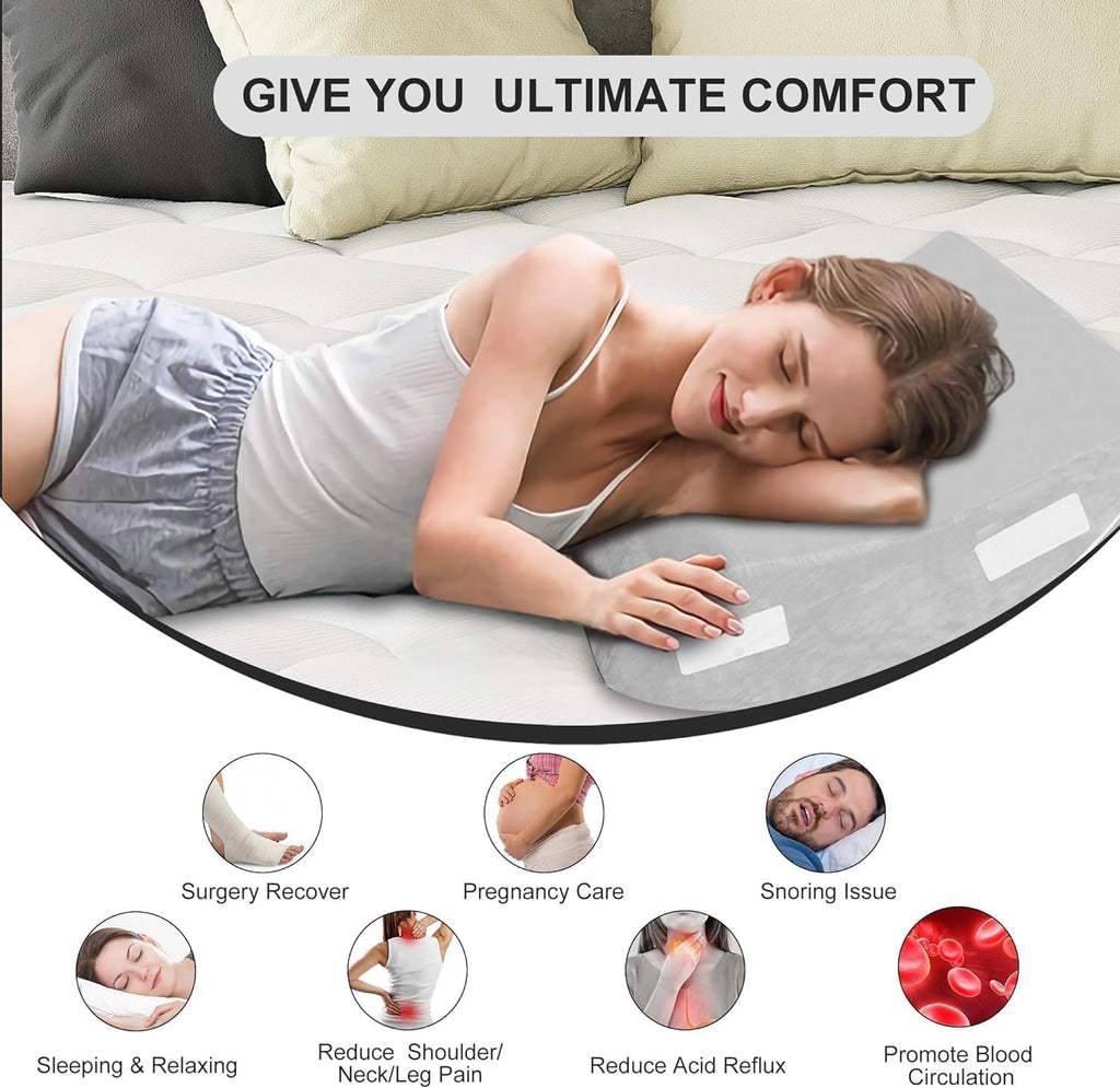 6 Piece Foam Bed Wedge Pillow Set D914