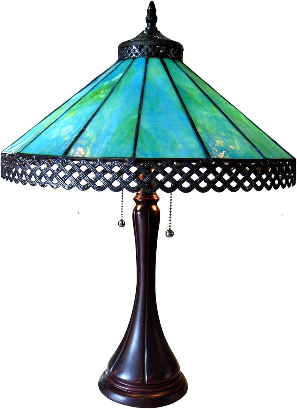 2 Light Table Lamp 16" Shade A968280