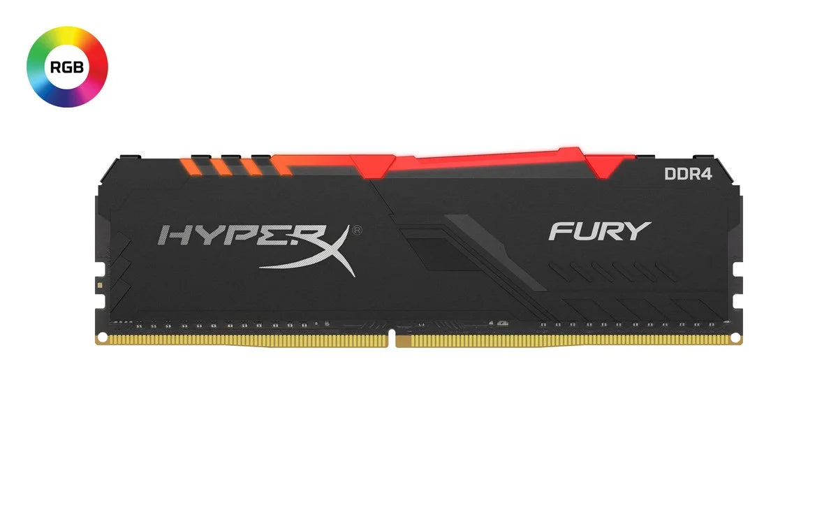 8GB 3600MHz DDR4 Ram CL17 DIMM 1Rx8 RGB Single Stick Desktop Memory F681566