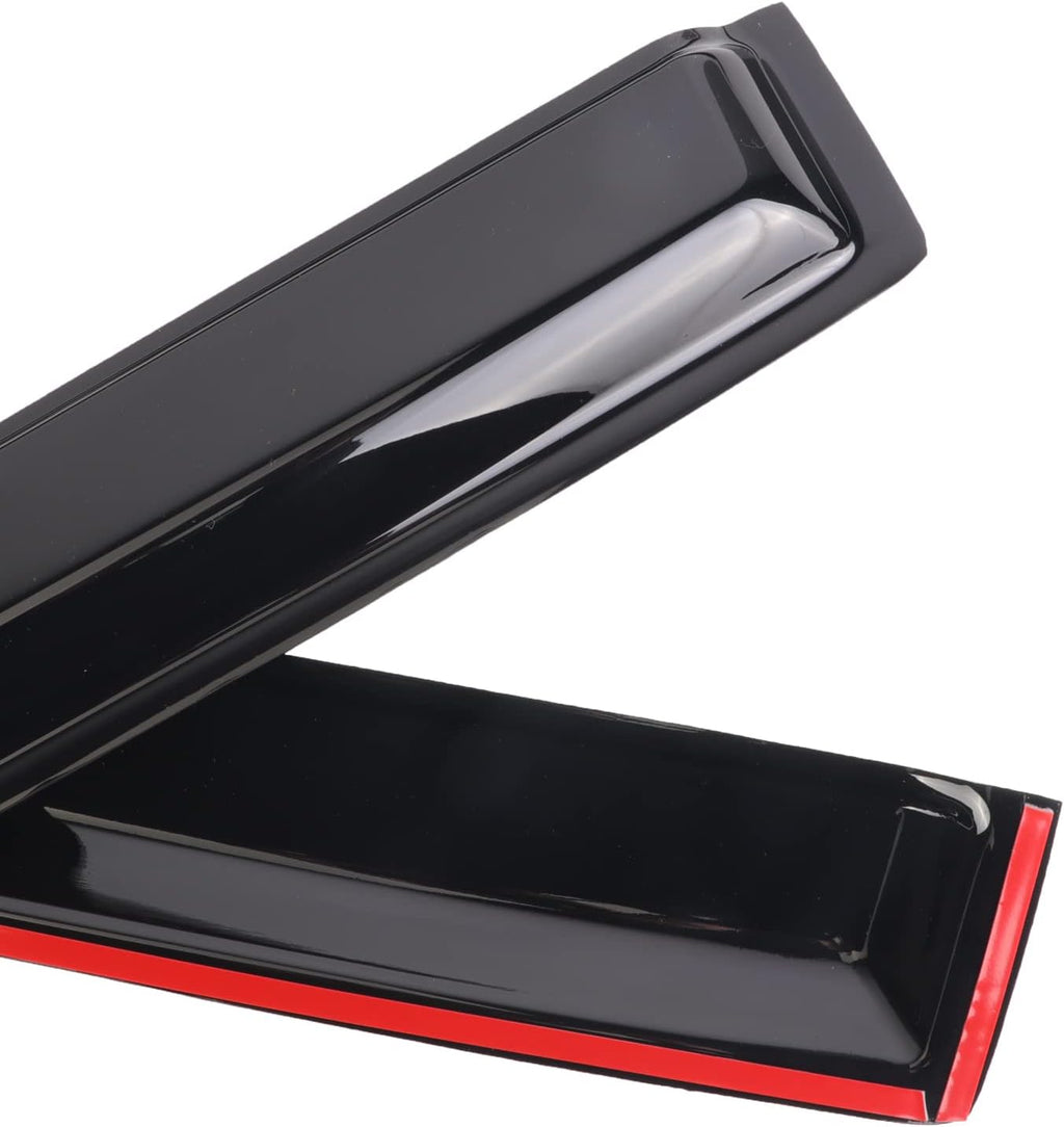 4PCS Dark Smoke Window Deflectors C7815