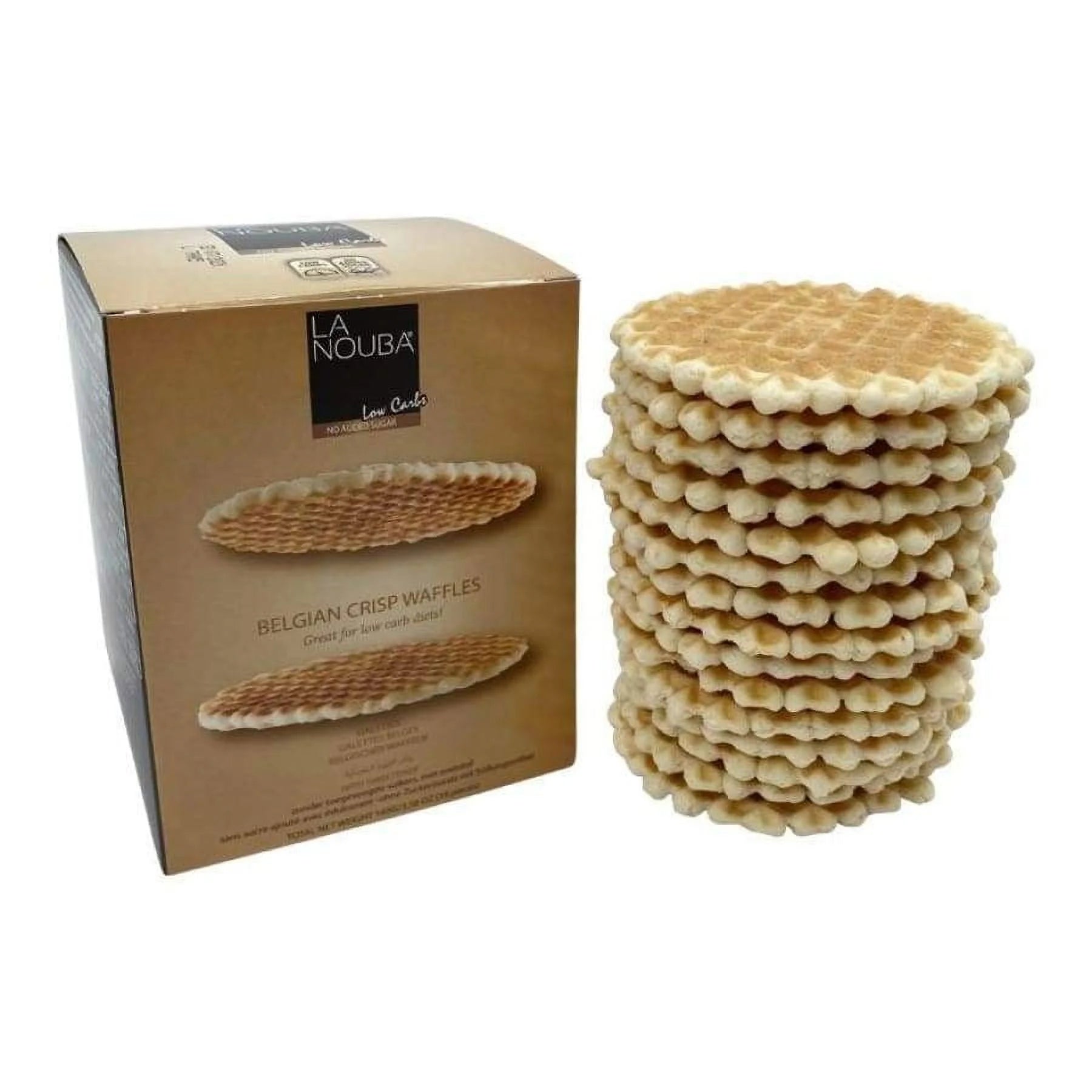 6-Pack Low Carb Belgian Waffles X520420