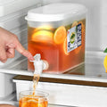 1 Gallon Plastic Beverage Dispenser with Spigot O1044
