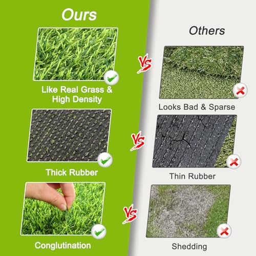 2 Pack 26"x30" Reusable Artificial Grass Dog Pee Pads with Drainage Holes X431