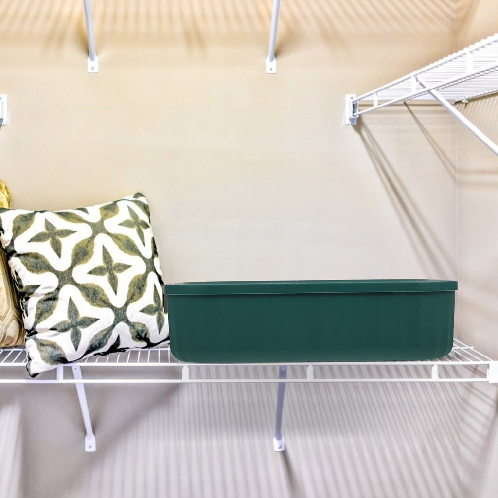 Green 30X23.5X8CM Storage Box D857