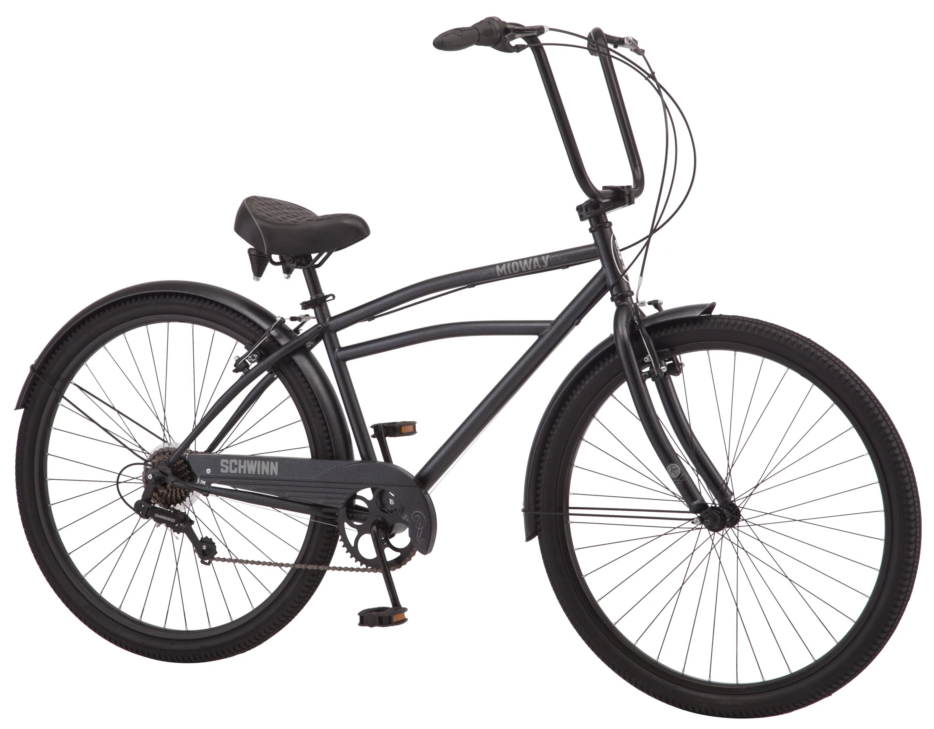 29-inch 7-speed Black Cruiser Bike K716869