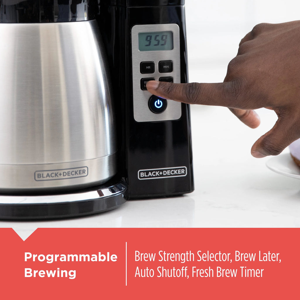 12-Cup Thermal Programmable Coffeemaker I95189