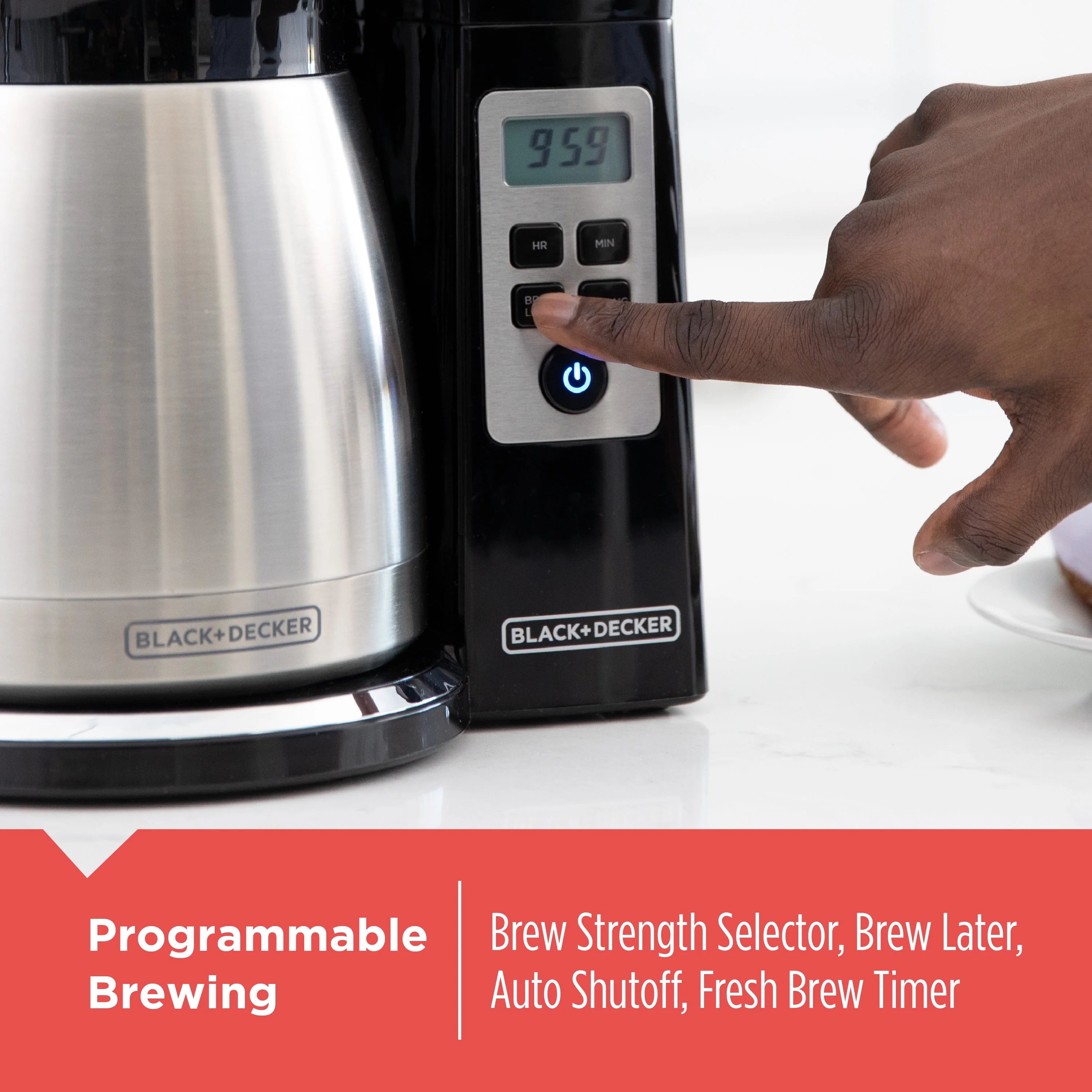 12-Cup Thermal Programmable Coffeemaker I95189