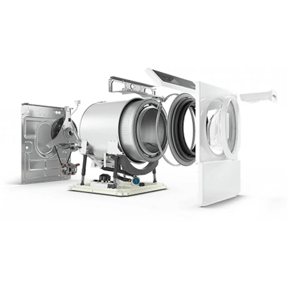 White 3.5 Cu. Ft. Front Load Washer P410