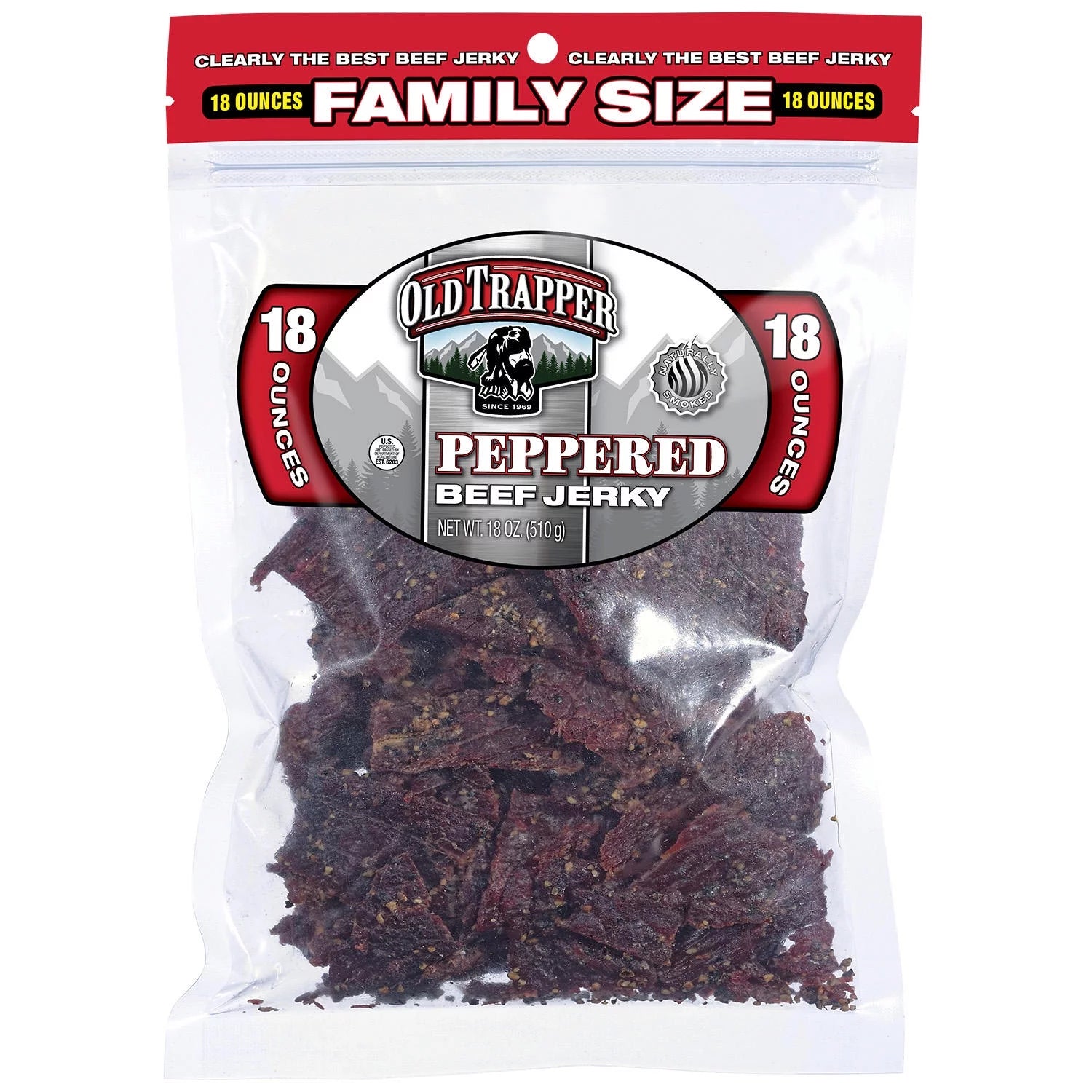 Peppered Beef Jerky (18 Ounce) M769