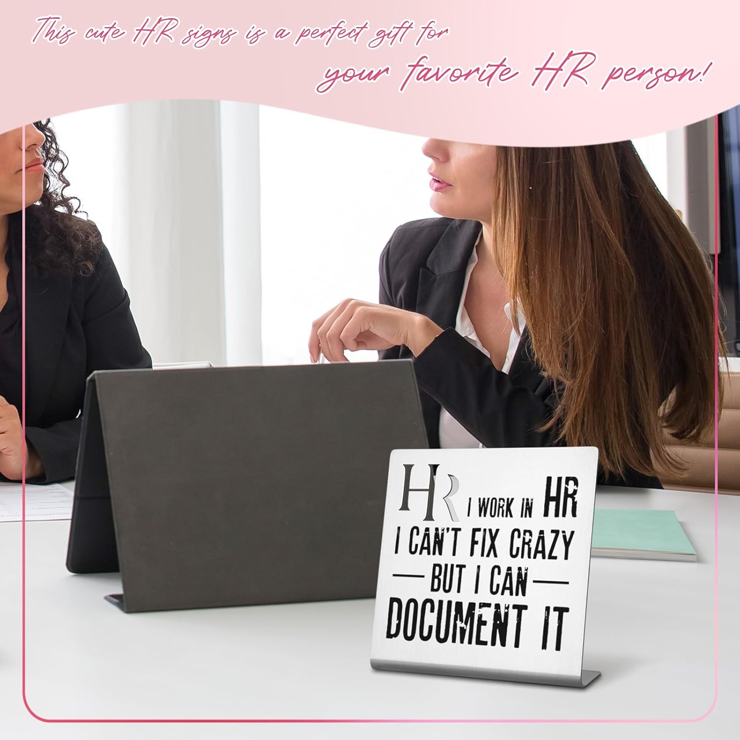 HR Desk Sign Plaque Y1343
