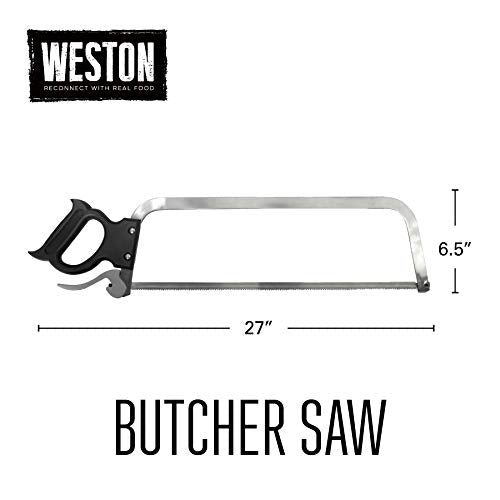 22 Inch Stainless Steel Serrated Blade Meat and Bone Saw B31846