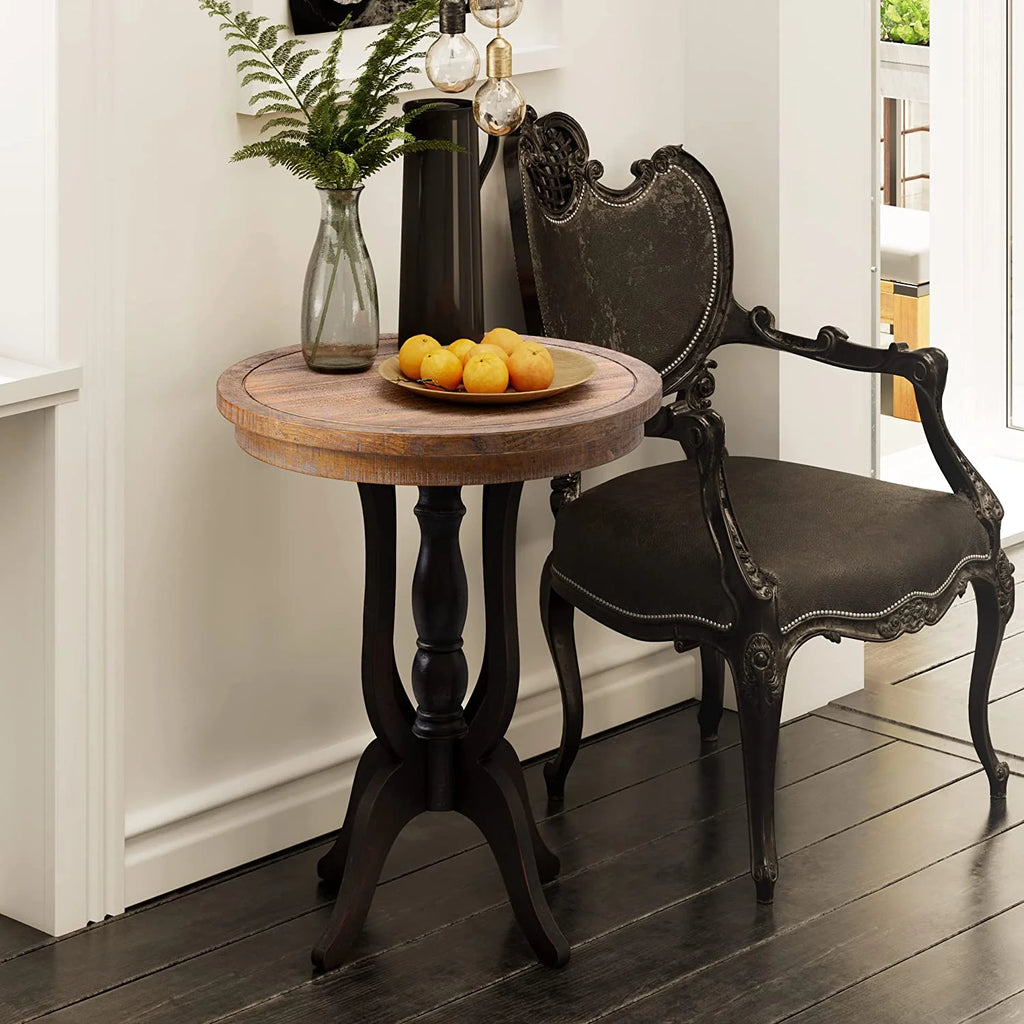 Black End Table Z165