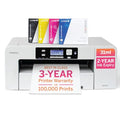 Sublimation Printer Bundle with 31mL Inks & Paper C8737