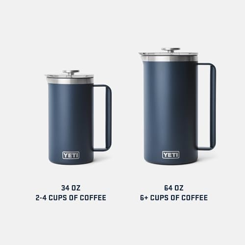 French Press Coffee Maker with GroundsControl Filter G8553