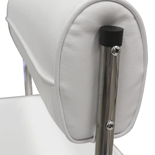 62 Quart White Swingback Cooler Storage Seat B1514
