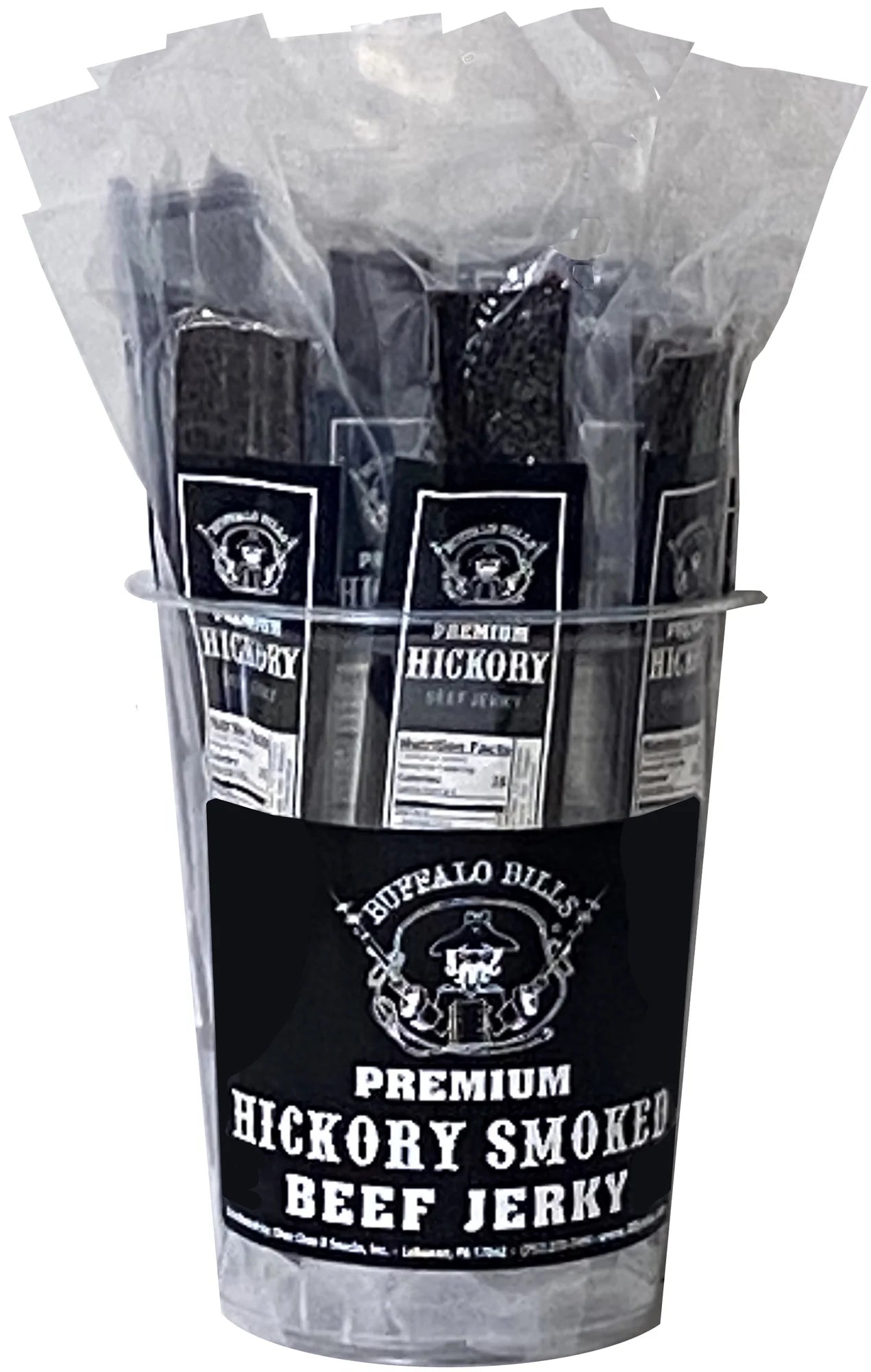 20-ct Premium Hickory Beef Jerky Wrapped Strips E437