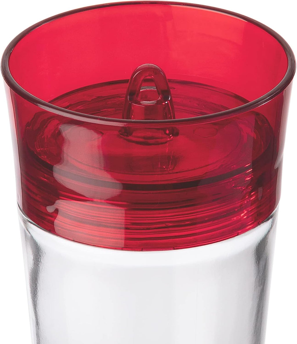 Glass Hummingbird Feeder, 5 Feeding Stations, 40 Ounces J81937