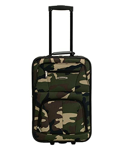 Black 4-Piece Softside Upright Luggage Set X691
