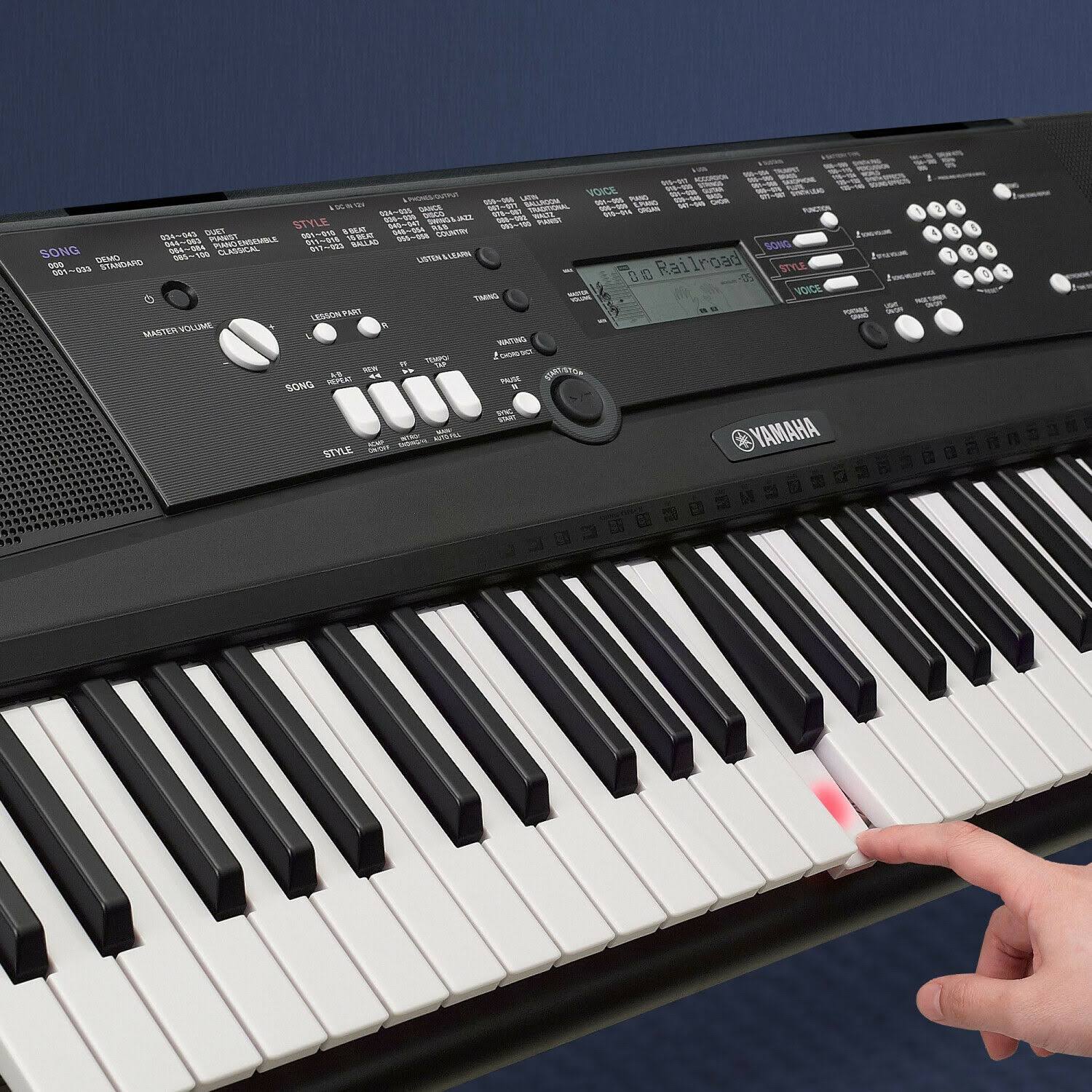 Keyboard with Lighted Keys W240494