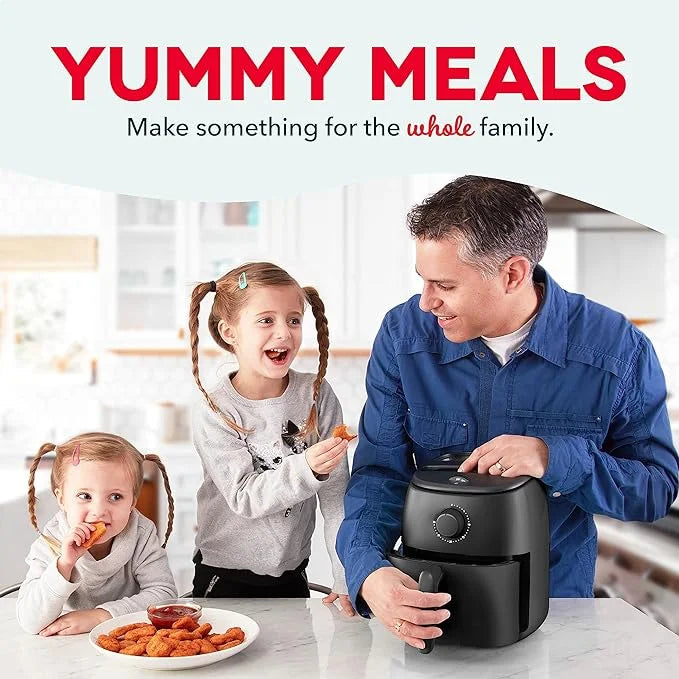 2.6 Qt. Black Electric Air Fryer Oven X17669