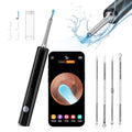 White Wireless Ear Otoscope Kit with 4 Ear Pick & 6 LED Lights Q6751