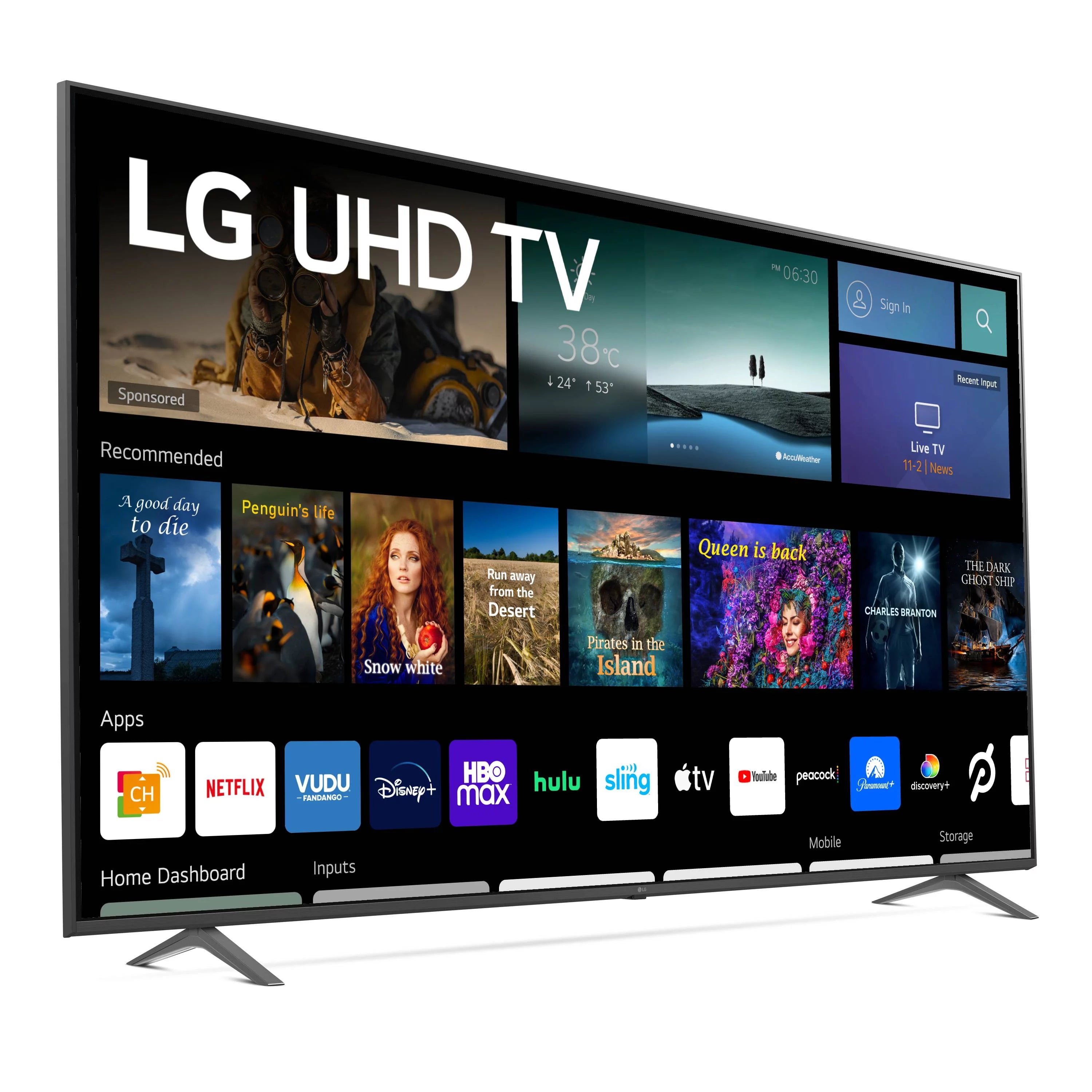 75" 4K UHD Smart TV X530