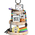 7 Pcs Halloween Themed Tiered Tray Decor Set K5774