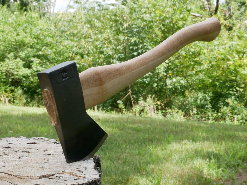 18" Curved Wooden Handle Camp Axe G1374
